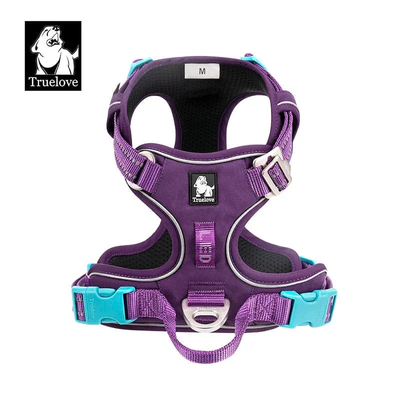 Harnais chien confortable et résistant.  Design moderne, tailles XS-XL.