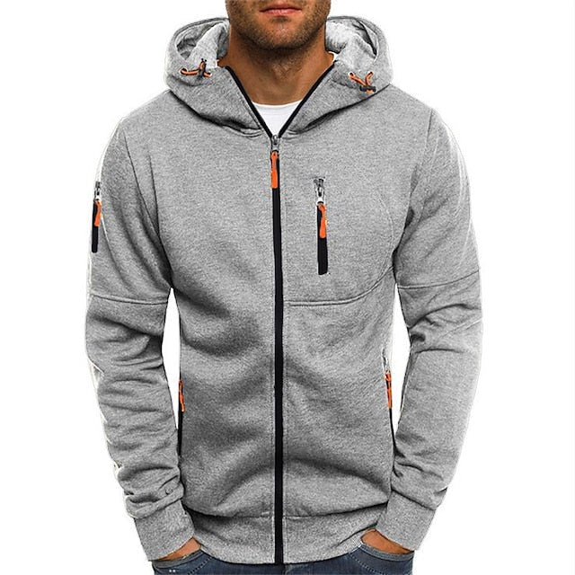 Hoodie homme Jaron polyvalent pour un style décontracté moderne. Sweat à capuche essentiel pour mode masculine automne/hiver.
