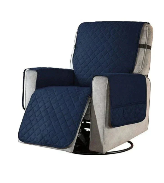 Housse de fauteuil élastique ajustable, couleur neutre, protège et embellit votre mobilier avec style et confort.