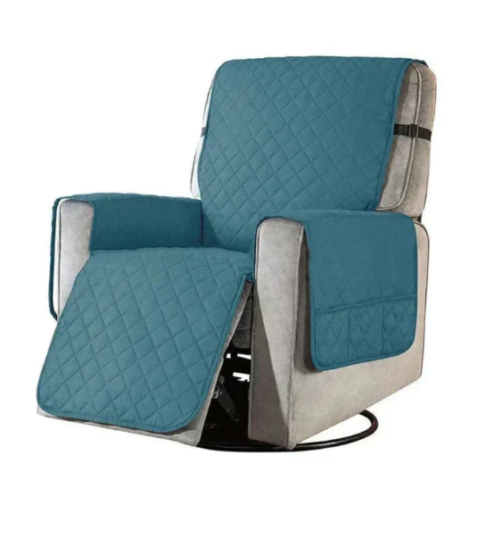 Housse de fauteuil élastique ajustable, couleur neutre, protège et embellit votre mobilier avec style et confort.
