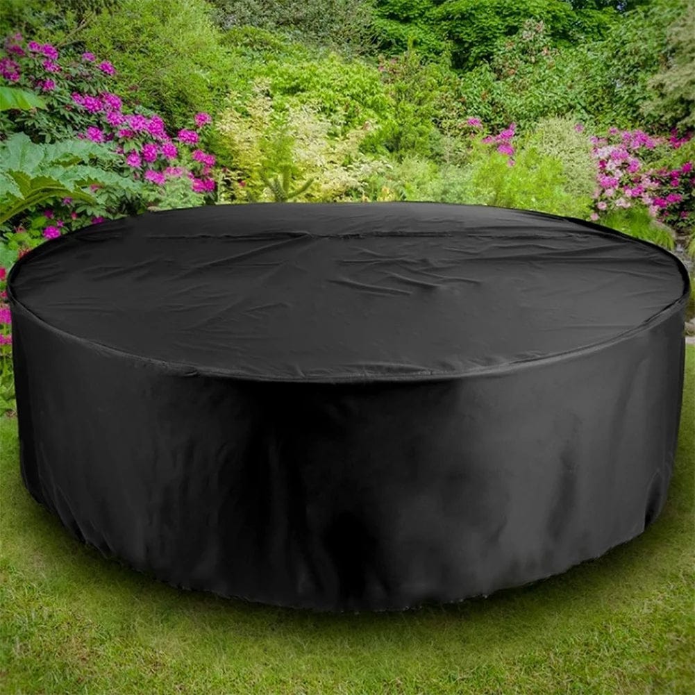 Housse imperméable pour table de jardin. Protection robuste et élégante contre les intempéries. Taille S.