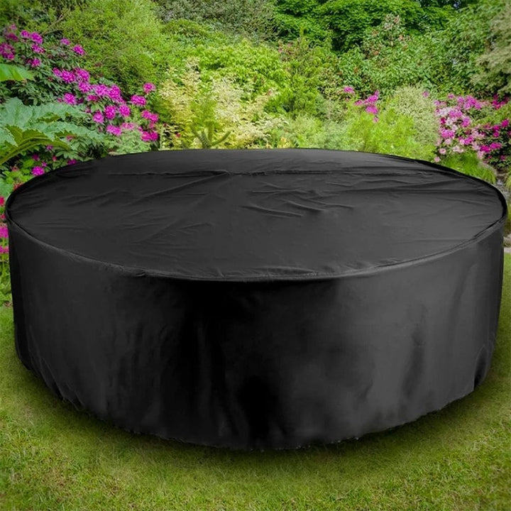 Housse imperméable pour table de jardin. Protection robuste et élégante contre les intempéries. Taille S.