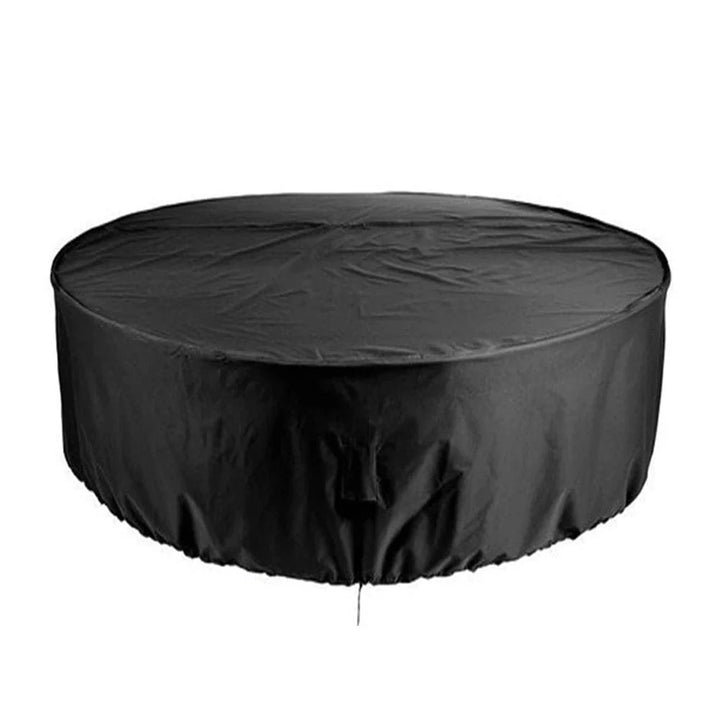 Housse imperméable pour table de jardin. Protection robuste et élégante contre les intempéries. Taille S.