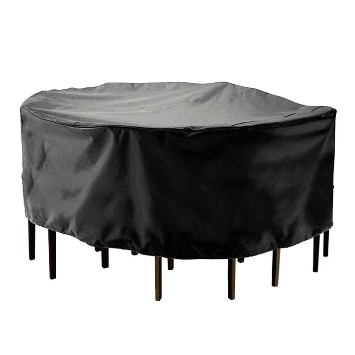 Housse imperméable pour table de jardin. Protection robuste et élégante contre les intempéries. Taille S.