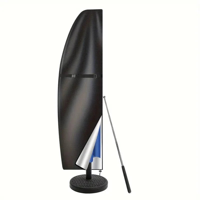Housse parasol anti-UV, protection intégrale.  Tissu robuste, imperméable et résistant au vent.  Plusieurs tailles disponible