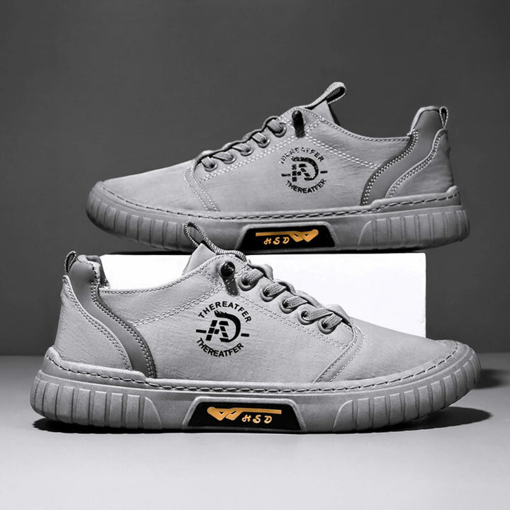 Chaussures homme décontractées, sneaker urbaine moderne avec semelle flexible. Confort optimal printemps/été.