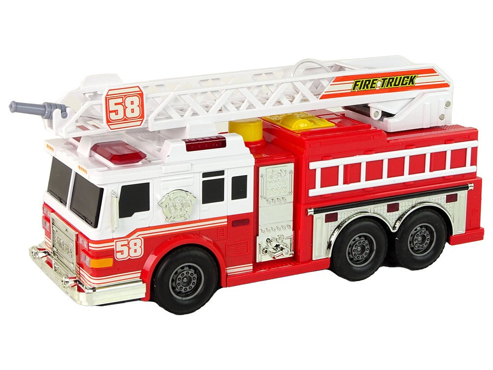 Jouet Camion de Pompiers Extra Large - 33 Pouces avec Lumières & Sirènes
