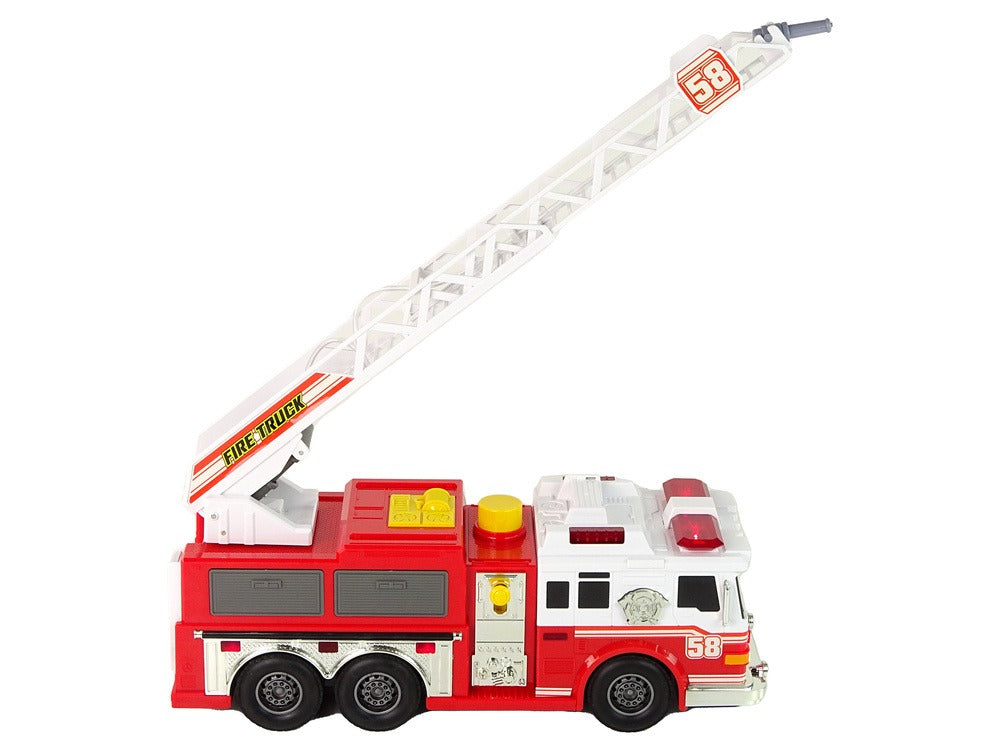 Jouet Camion de Pompiers Extra Large - 33 Pouces avec Lumières & Sirènes