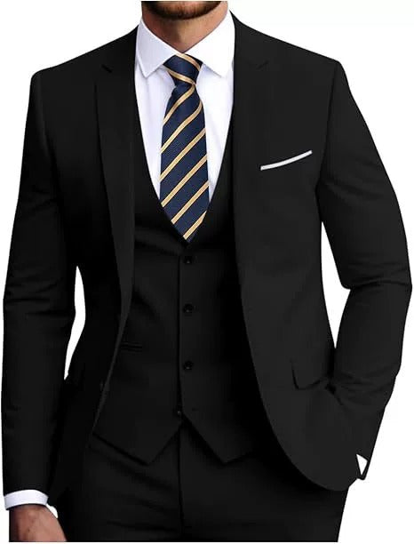 Ensemble 3 pièces Formelle Homme - Élégant & Confortable