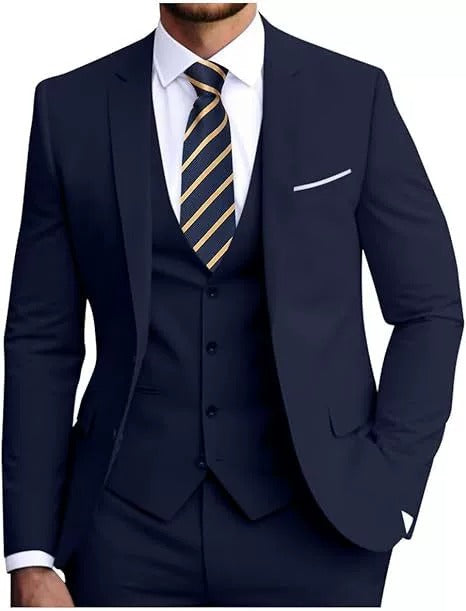 Ensemble 3 pièces Formelle Homme - Élégant & Confortable