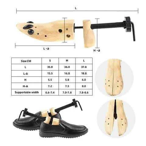 FlexWood Schuhdehner für angepassten Komfort