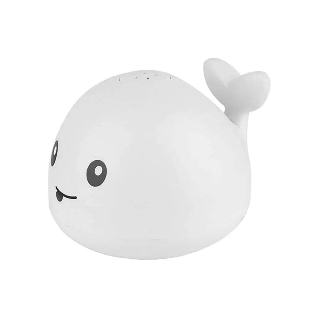 Jouet bain bébé: baleine avec jet d'eau LED.  Amusant et coloré.