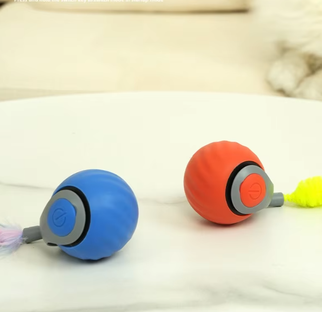 Jouet chat automatique, mouvement imprévisible, stimulation chasse.