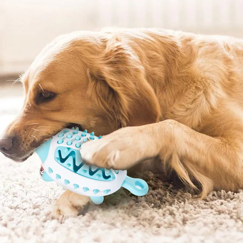 Jouet interactif pour chien. Distributeur de friandises intégré.  Stimulation mentale & jeu ludique.