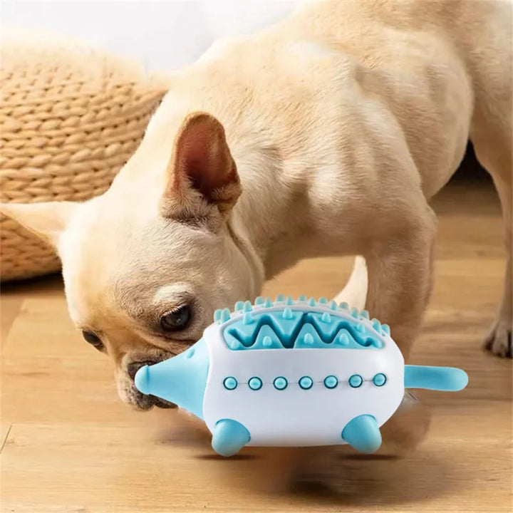 Jouet interactif pour chien. Distributeur de friandises intégré.  Stimulation mentale & jeu ludique.