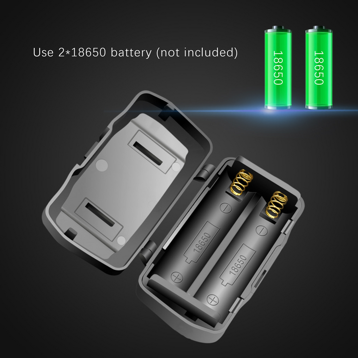 Lampe frontale LED rechargeable, 3 couleurs (blanc, rouge, vert), puissante et légère. Idéale randonnée, camping.