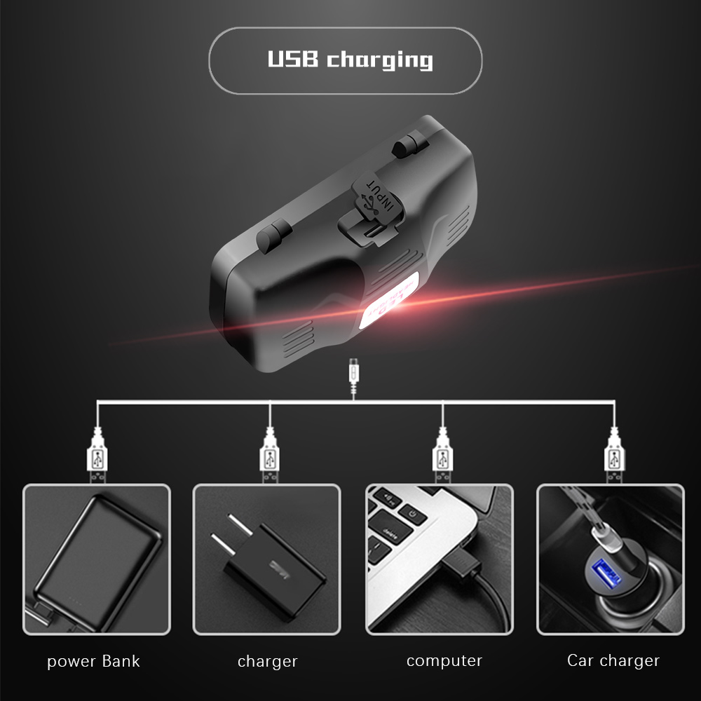 Lampe frontale LED rechargeable, 3 couleurs (blanc, rouge, vert), puissante et légère. Idéale randonnée, camping.