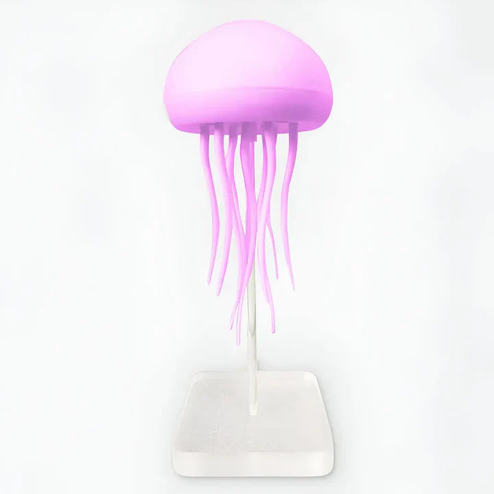 Lampe LED méduses, effet hypnotique.  Lumières colorées, ambiance apaisante. Décoration unique.