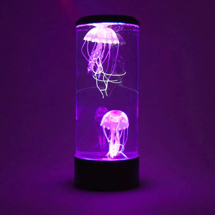 Lampe méduses zen: lumière douce et apaisante.  Effet hypnotique, décoration unique.