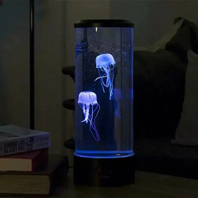 Lampe méduses zen: lumière douce et apaisante.  Effet hypnotique, décoration unique.