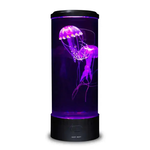 Lampe méduses zen: lumière douce et apaisante.  Effet hypnotique, décoration unique.