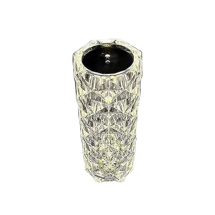 Lampe projecteur rose cristal tactile. 3 ou 16 couleurs.  Eclairage doux, ambiance féerique.