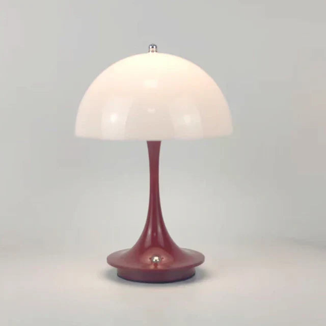 Lampe sans fil design scandinave. Luminaire LED portable et rechargeable, style minimaliste.