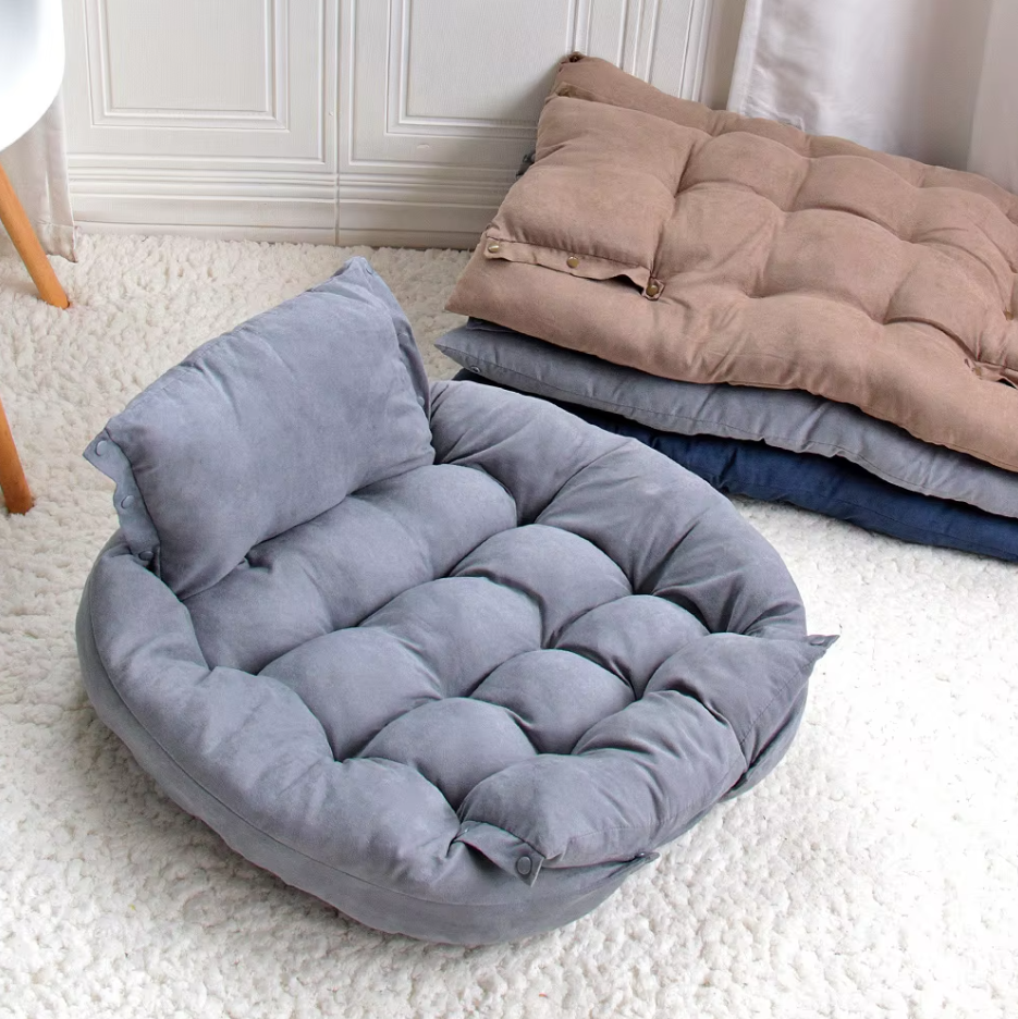 Lit chien doux et lavable. Coussin moelleux pour animaux, confortable et facile d'entretien.
