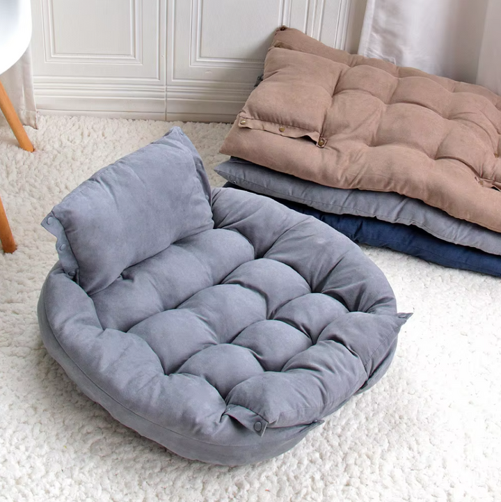 Lit chien doux et lavable. Coussin moelleux pour animaux, confortable et facile d'entretien.