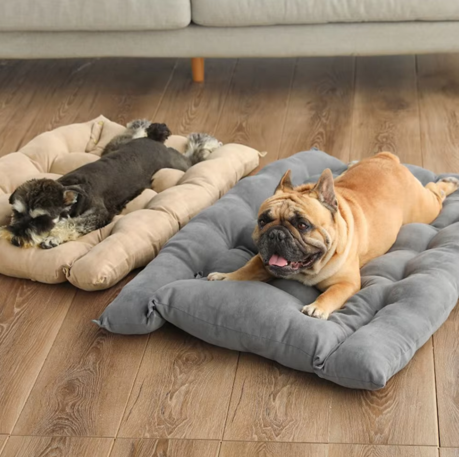 Lit chien doux et lavable. Coussin moelleux pour animaux, confortable et facile d'entretien.