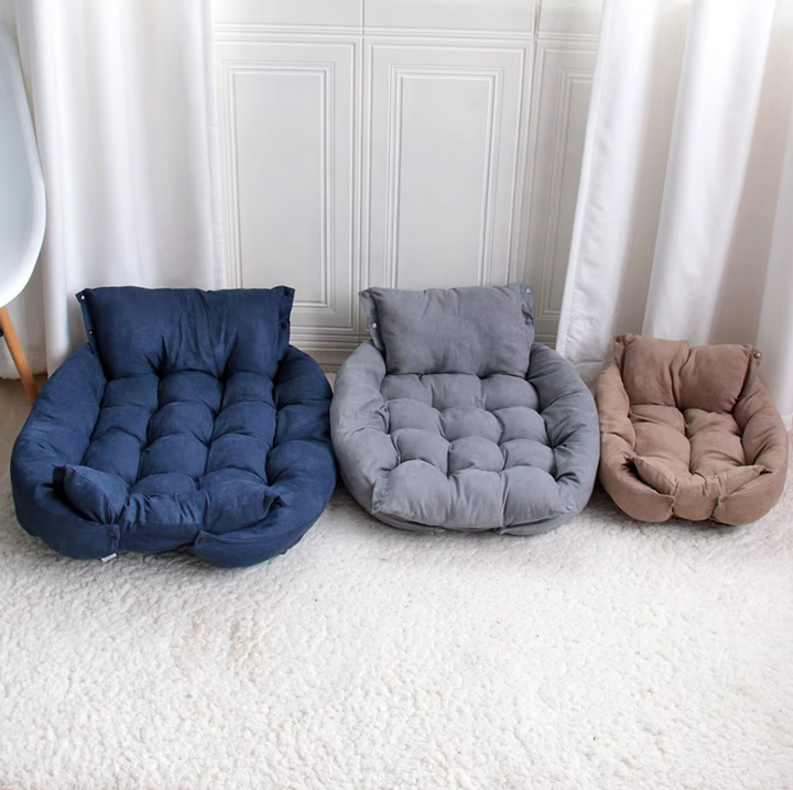 Lit chien doux et lavable. Coussin moelleux pour animaux, confortable et facile d'entretien.