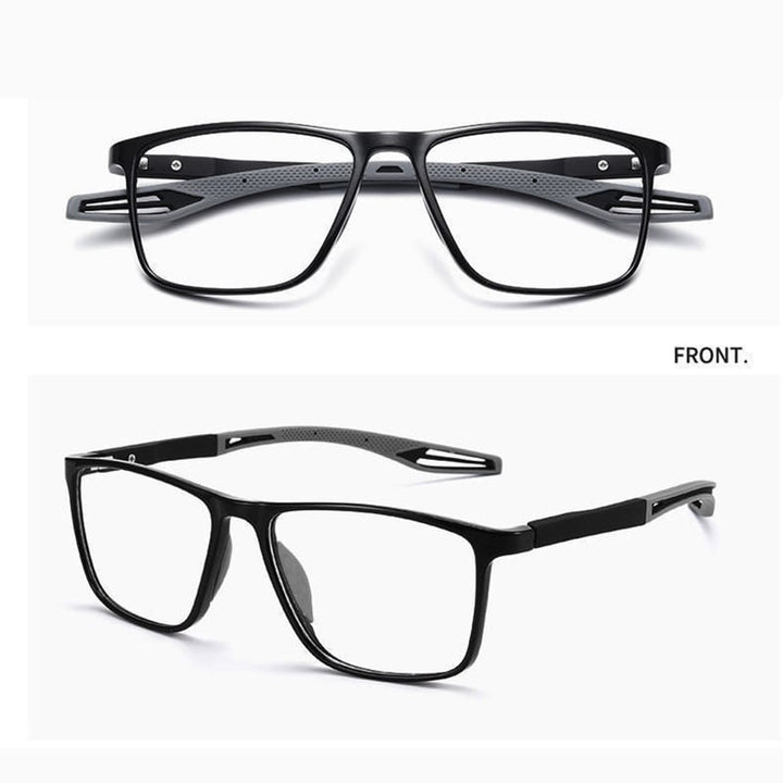 Lunettes de lecture multifocales ultralégères. Monture élégante et confortable. Vision nette de près et de loin.
