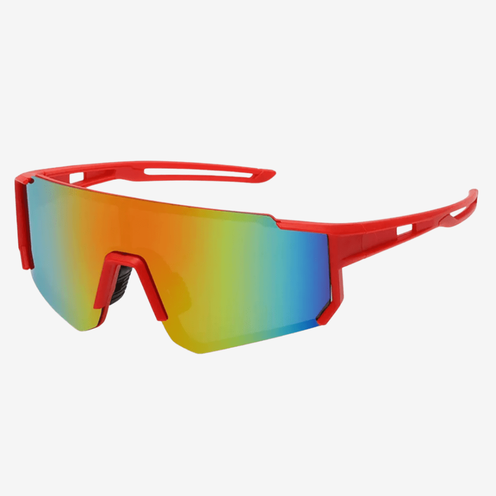 "Lunettes de vélo légères antireflet, monture fine, verres en polycarbonate, pour cyclisme et activités de plein air."