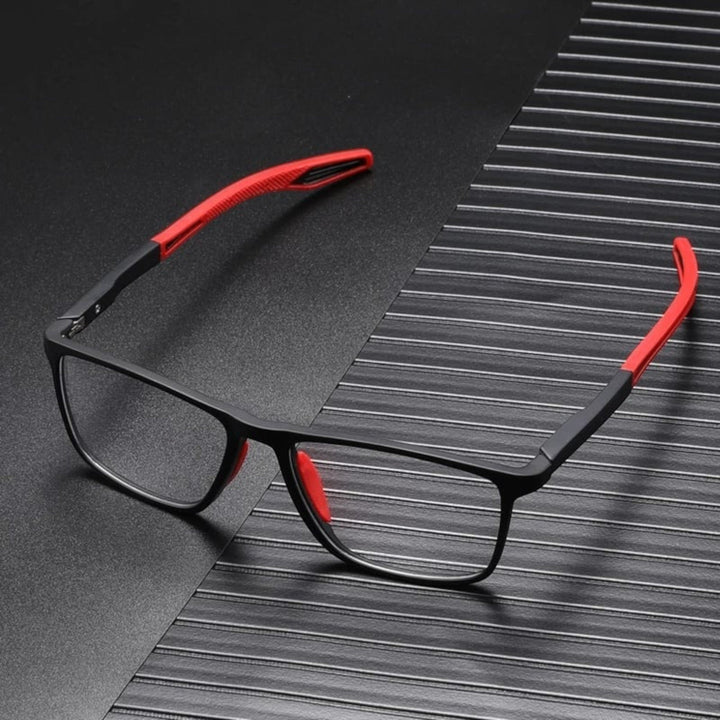 Lunettes multifocales ultralégères. Vision nette de près et de loin. Monture élégante et confortable.