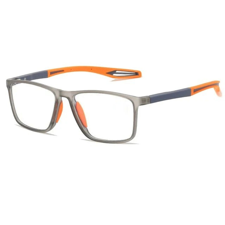 Lunettes multifocales ultralégères. Vision nette de près et de loin. Monture élégante et confortable.