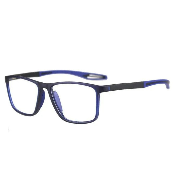 Lunettes multifocales ultralégères. Vision nette de près et de loin. Monture élégante et confortable.