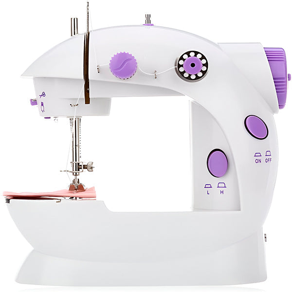 Machine à coudre compacte, couture facile et précise. Idéale pour débutants et experts.  Design élégant et fonctionnel.