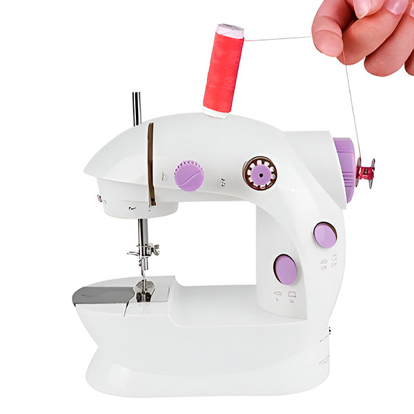 Machine à coudre compacte, couture facile et précise. Idéale pour débutants et experts.  Design élégant et fonctionnel.