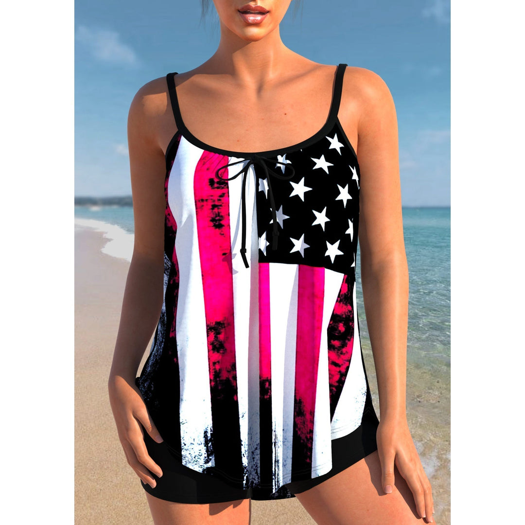 "Maillot de bain femme à pois, style classique et chic, fond blanc avec pois noirs, coupe flatteuse et élégante."