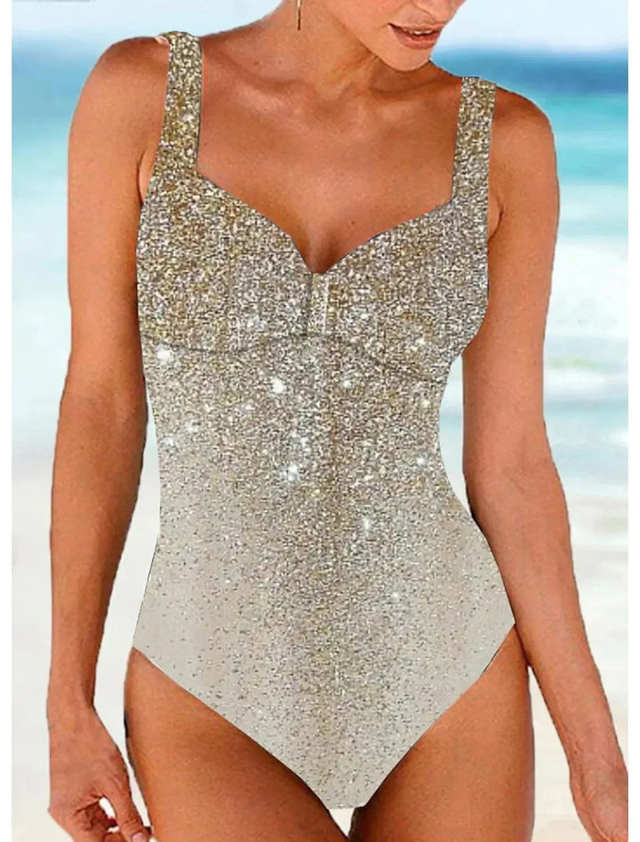 Maillot de bain push-up femme, design moderne, coupe ajustée, coloris variés, confort et style, idéal pour l'été.