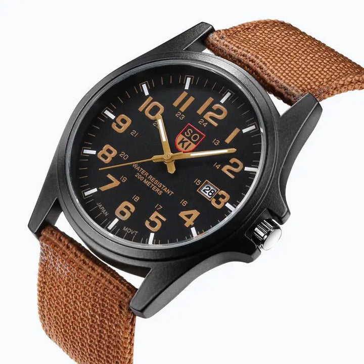 Montre de Randonnée Étanche et Robuste pour Homme