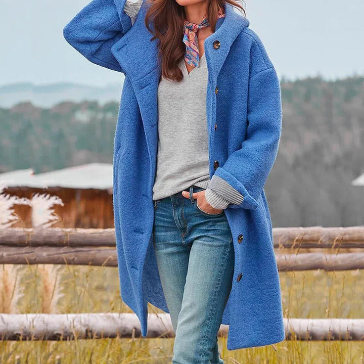 Veste d'hiver chic et polyvalente pour femme, idéale pour toute tenue. Disponible en vert, rose, grande taille.