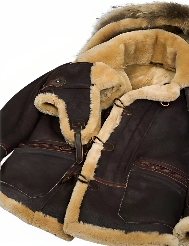 Manteau imperméable homme, chaud et urbain, idéal pour un style décontracté en hiver. Protection assurée.