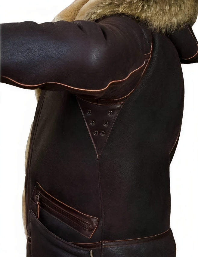 Veste hiver sophistiquée pour homme, élégante et chaude, parfaite pour la mode hivernale et le confort.