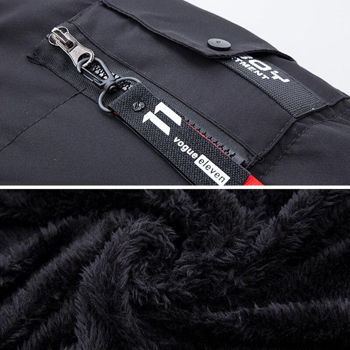 Parka homme Ryan confortable et chaude. Manteau d'hiver imperméable et coupe-vent, parfait pour la protection extérieure.