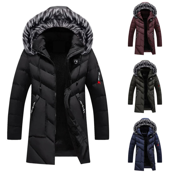 Manteau homme Ryan élégant et polyvalent. Veste d'hiver chaude, imperméable et coupe-vent pour toutes activités extérieures.