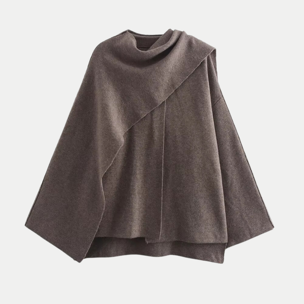 Veste femme moderne et chic avec ourlet fendu, parfaite pour un look décontracté ou élégant en automne.