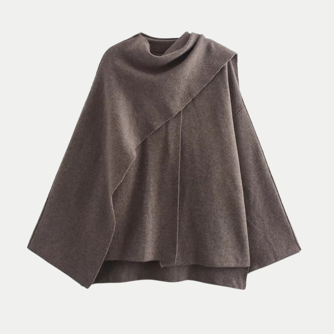 Veste femme moderne et chic avec ourlet fendu, parfaite pour un look décontracté ou élégant en automne.