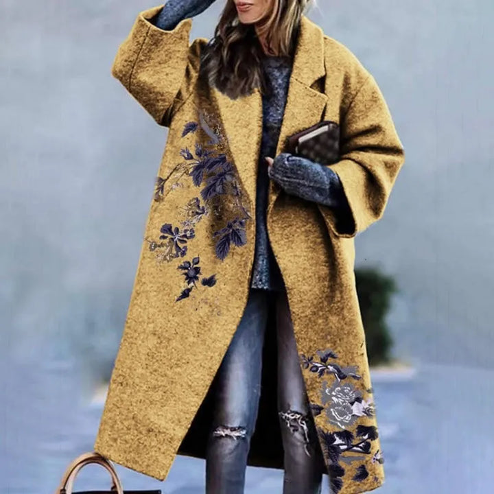 Manteau femme élégant avec coupe oversize. Un vêtement polyvalent et confortable.