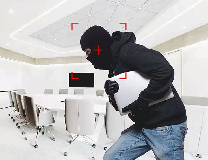 "Mini caméra HD sans fil compacte avec vision nocturne et détection de mouvement. Idéale pour une surveillance discrète."